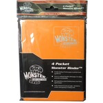 Monster Protectors Monster Protector Binder 4 Pocket Matte Orange