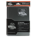 Monster Protectors Monster Protector Binder 4 Pocket Matte Black