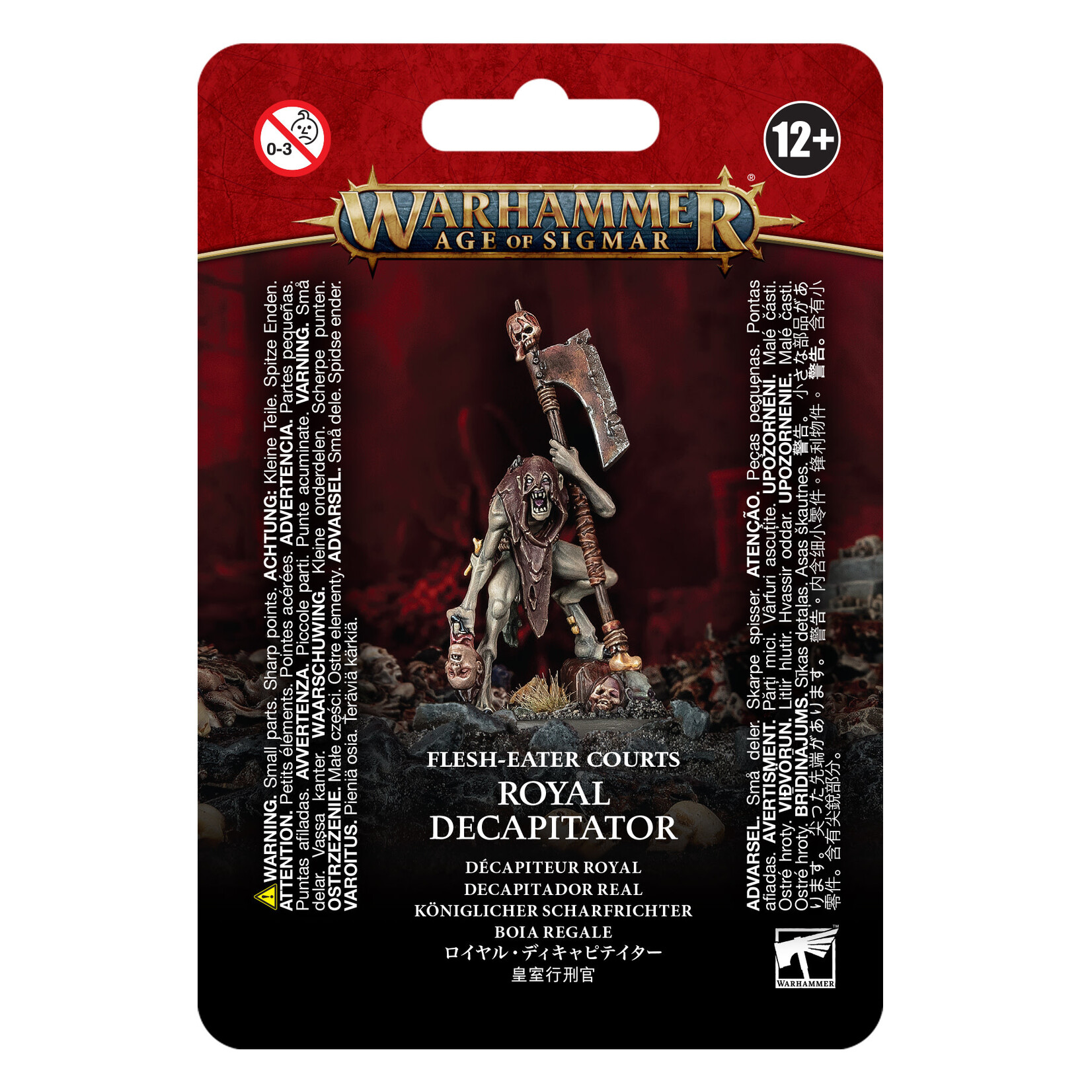 Games Workshop Warhammer Age of Sigmar Death Flesh-Eater Courts 3E Royal Decapitator