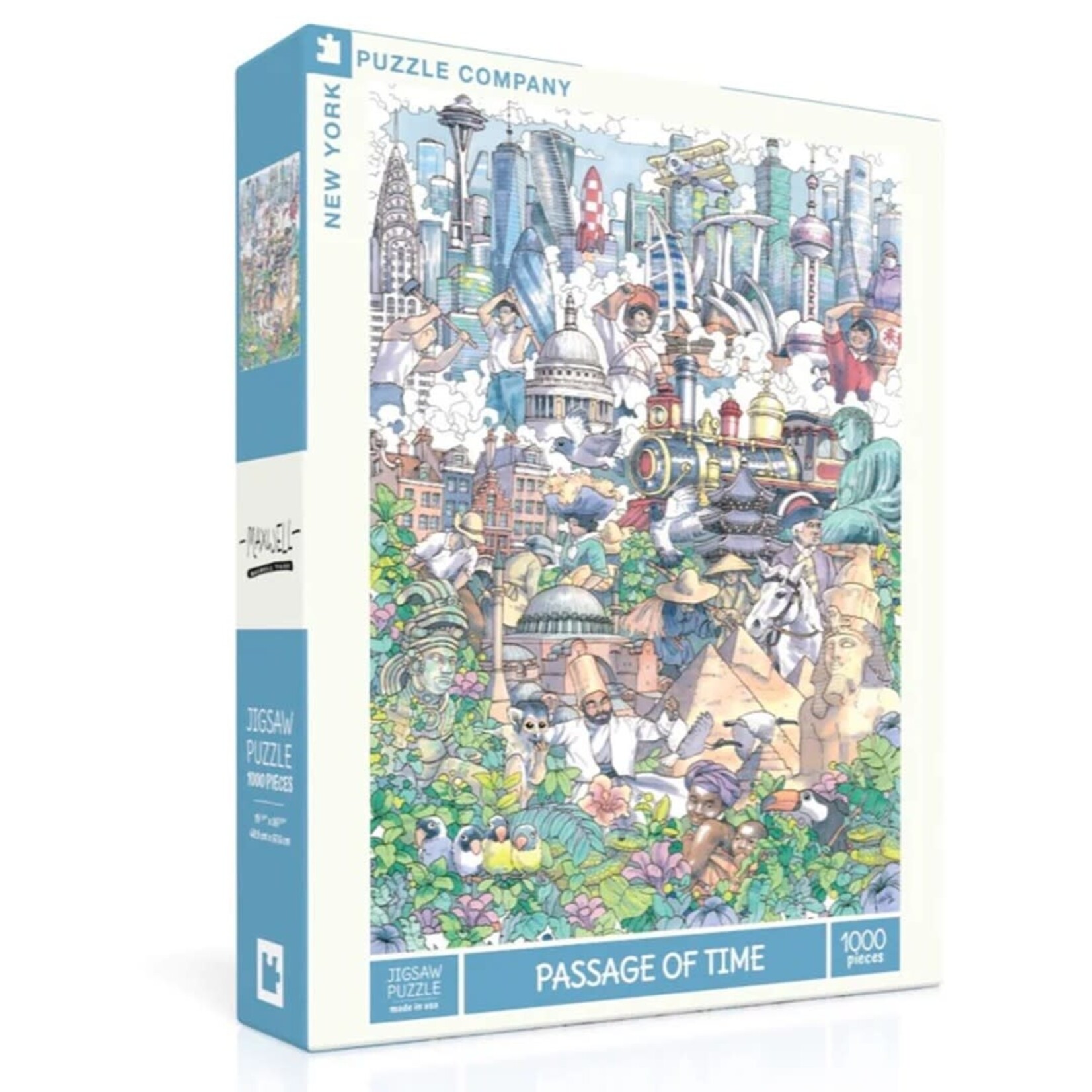 New York Puzzle Company 1000 pc Puzzle Passage of Time