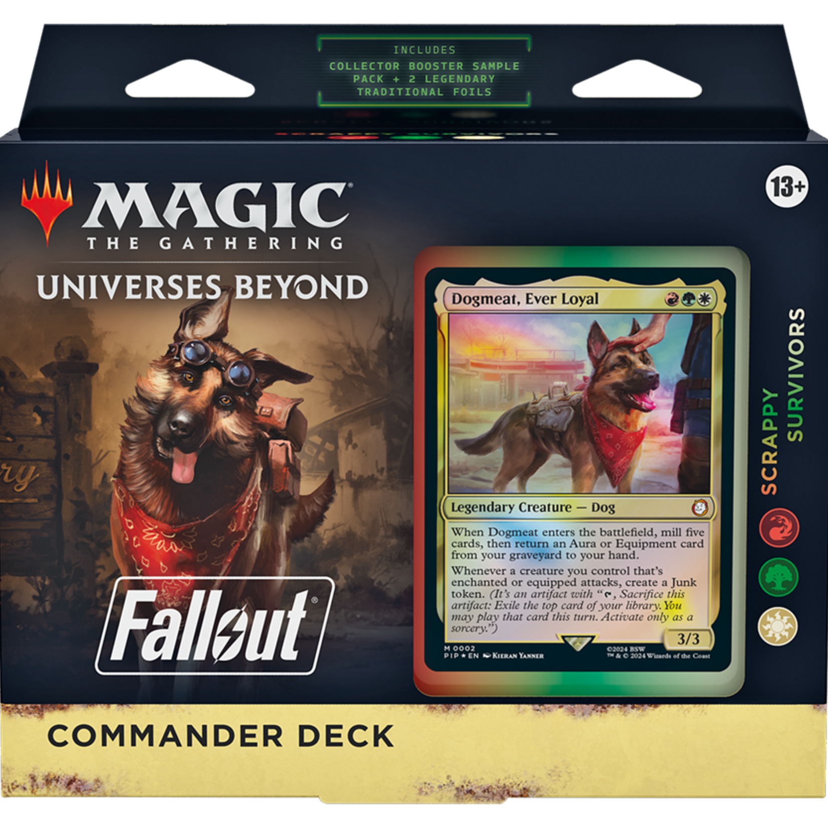 Wizards of the Coast Magic the Gathering Commander Deck Fallout Scrappy Survivors