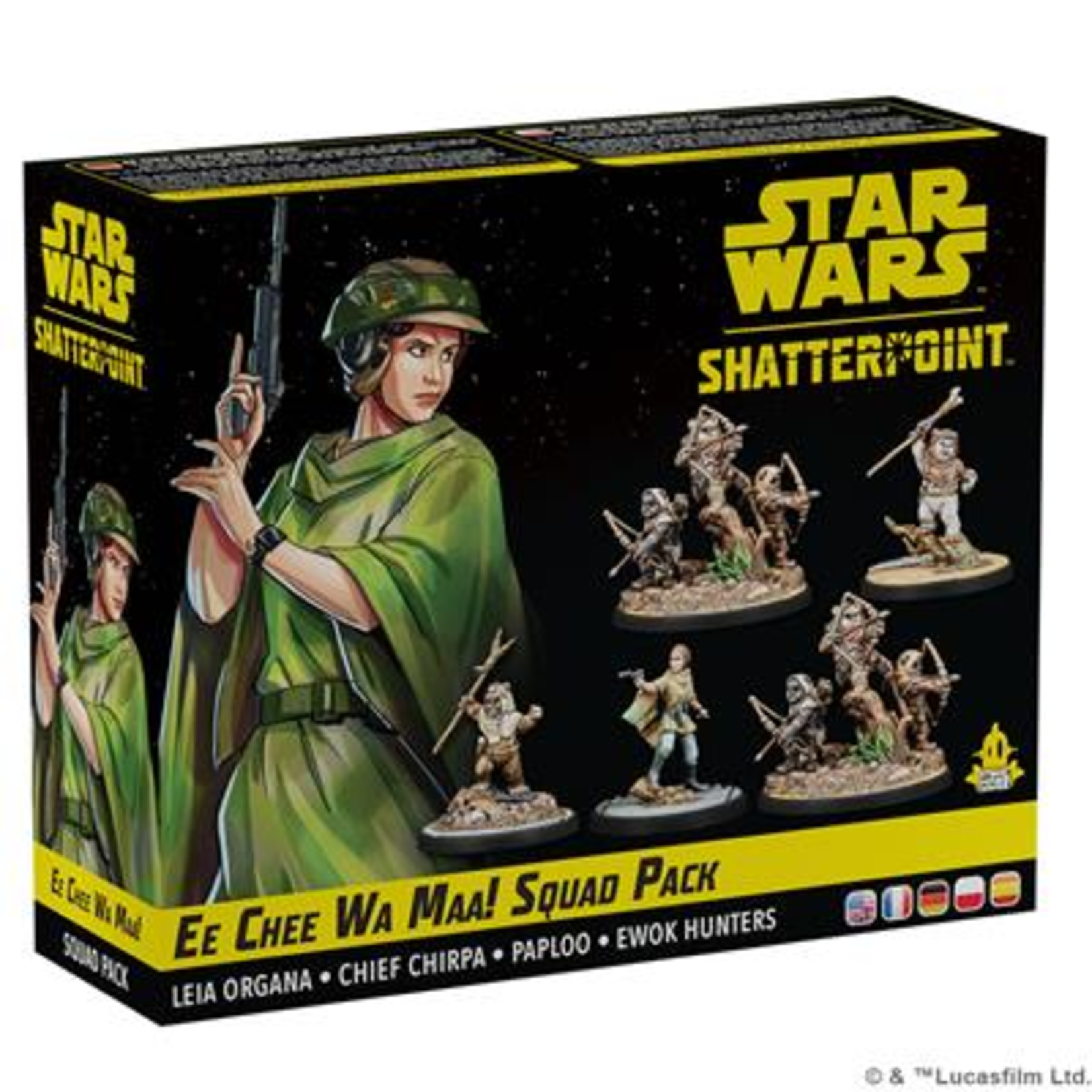 Atomic Mass Games Star Wars Shatterpoint Ee Chee Wa Maa Squad Pack