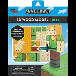 Insight Editions Incredibuilds Minecraft Alex 3D Wood Model Kit