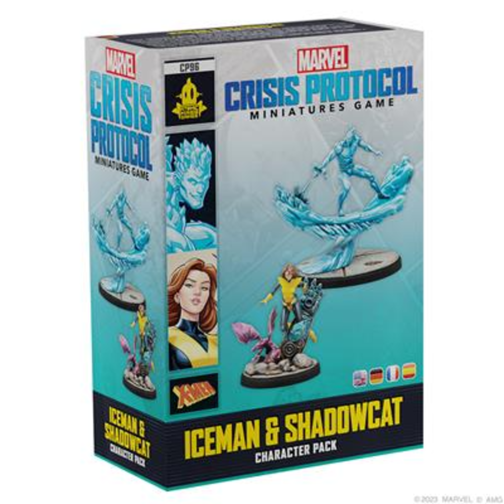 Atomic Mass Games Marvel Crisis Protocol Iceman and Shadowcat