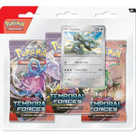 Pokemon Company International Pokemon Scarlet and Violet Temporal Forces Three Booster Blister Cyclizar
