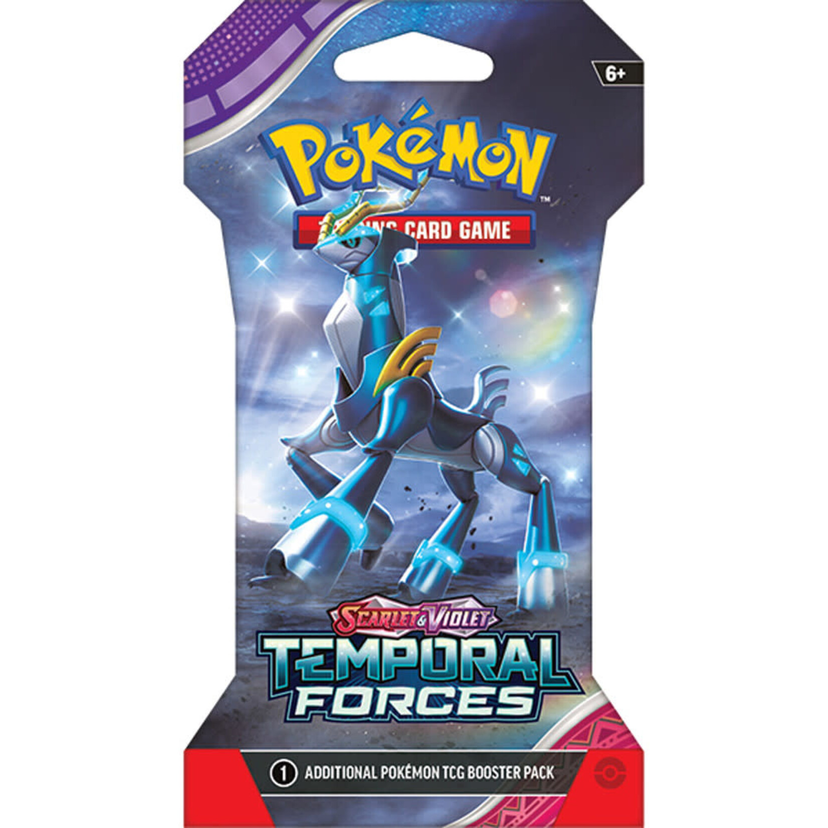 Pokemon Company International Pokemon Scarlet and Violet Temporal Forces Sleeved Booster PACK
