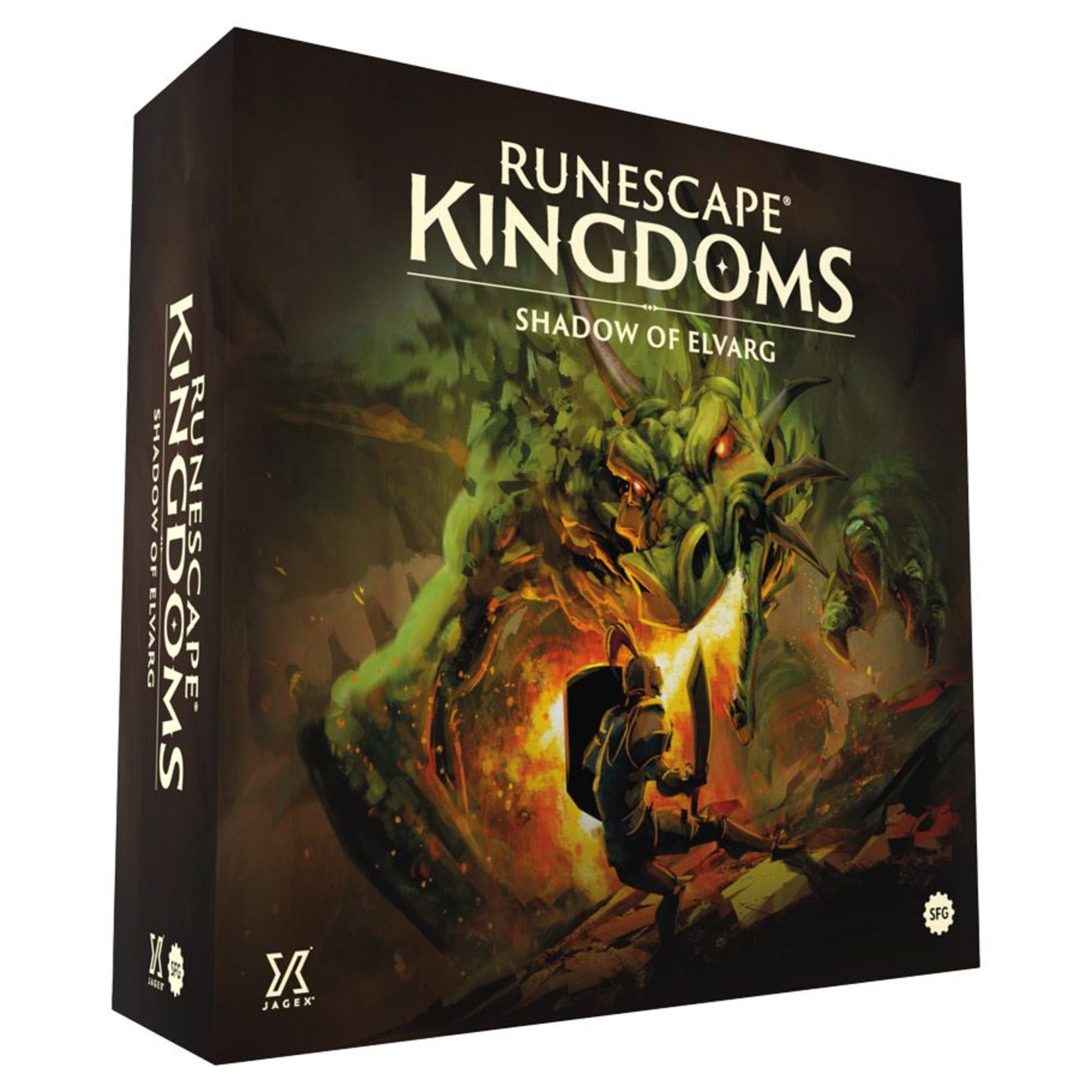 Steamforged Games Runescape Kingdoms The Board Game Shadow of Elvarg Core Box