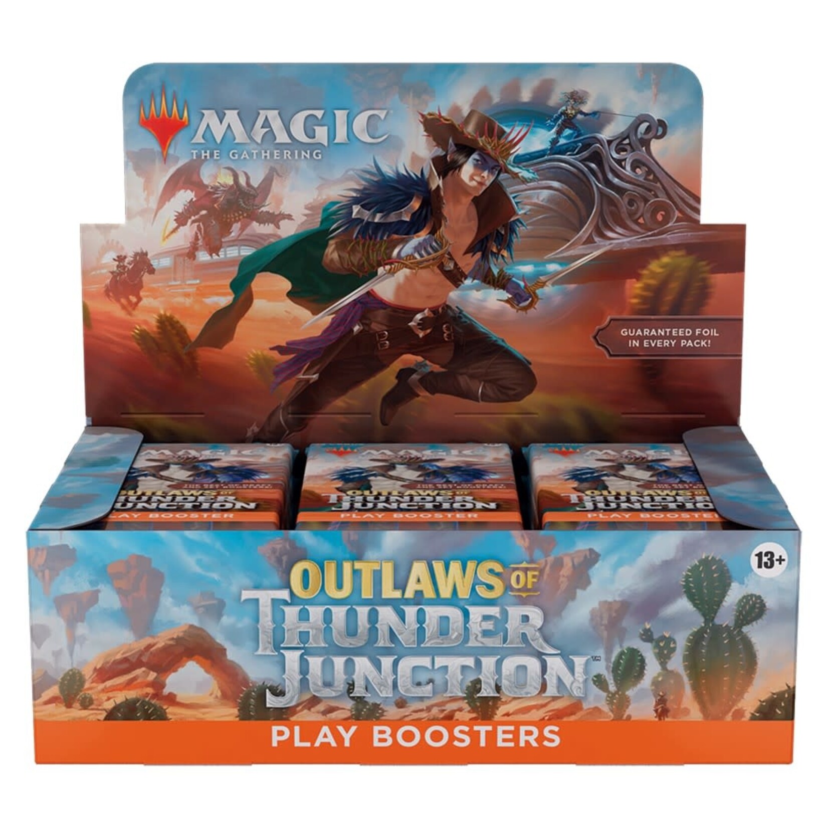 Wizards of the Coast Magic the Gathering Outlaws of Thunder Junction Play Booster Box