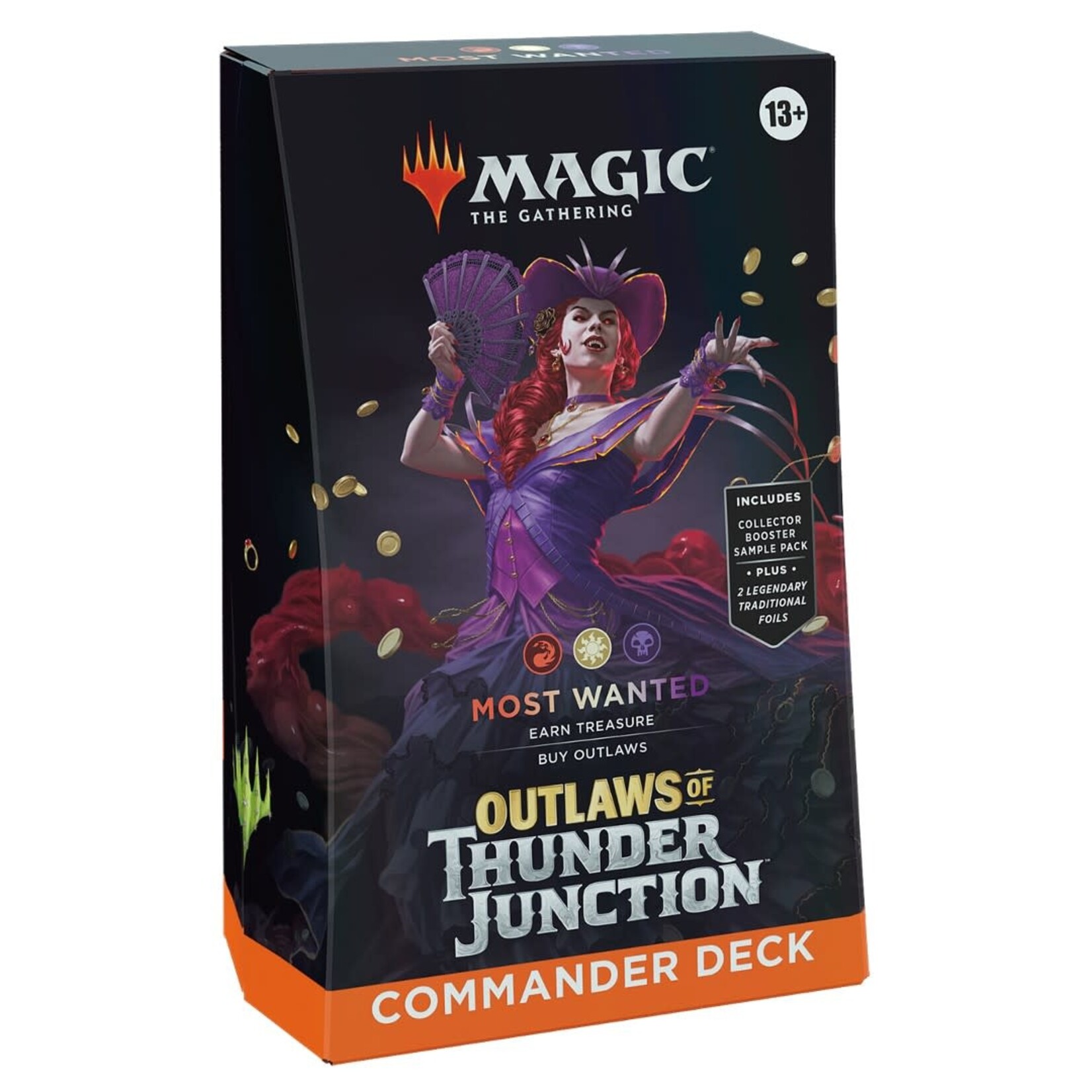 Wizards of the Coast Magic the Gathering Commander Deck Most Wanted Outlaws of Thunder Junction
