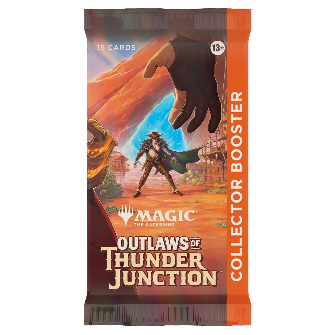 magic the gathering outlaws of thunder junction collector booster box Magic the Gathering Outlaws of Thunder Junction Collector Booster PACK