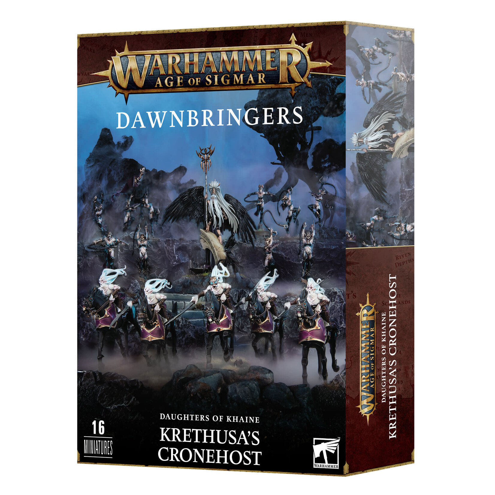 Games Workshop Warhammer Age of Sigmar Order Daughters of Khaine Krethusa's Cronehost Dawnbringers