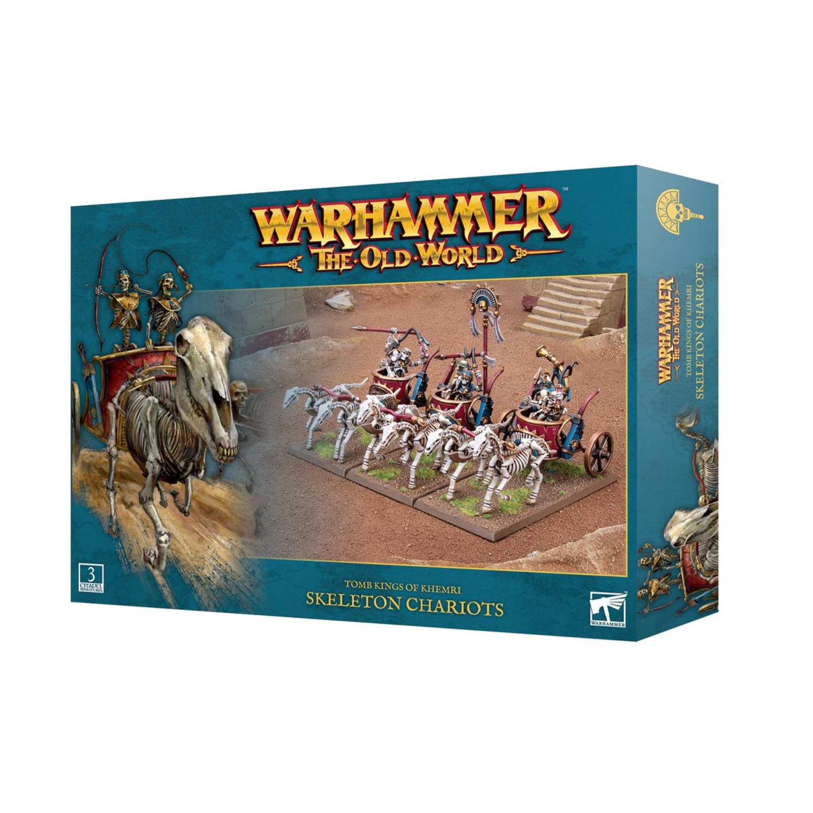 Games Workshop Warhammer The Old World Tomb Kings of Khemri Skeleton Chariots