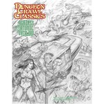 Goodman Games Dungeon Crawl Classics 87 Against the Atomic Overlord Sketch Cover