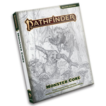 Paizo Publishing Pathfinder 2E Monster Core Sketch Cover