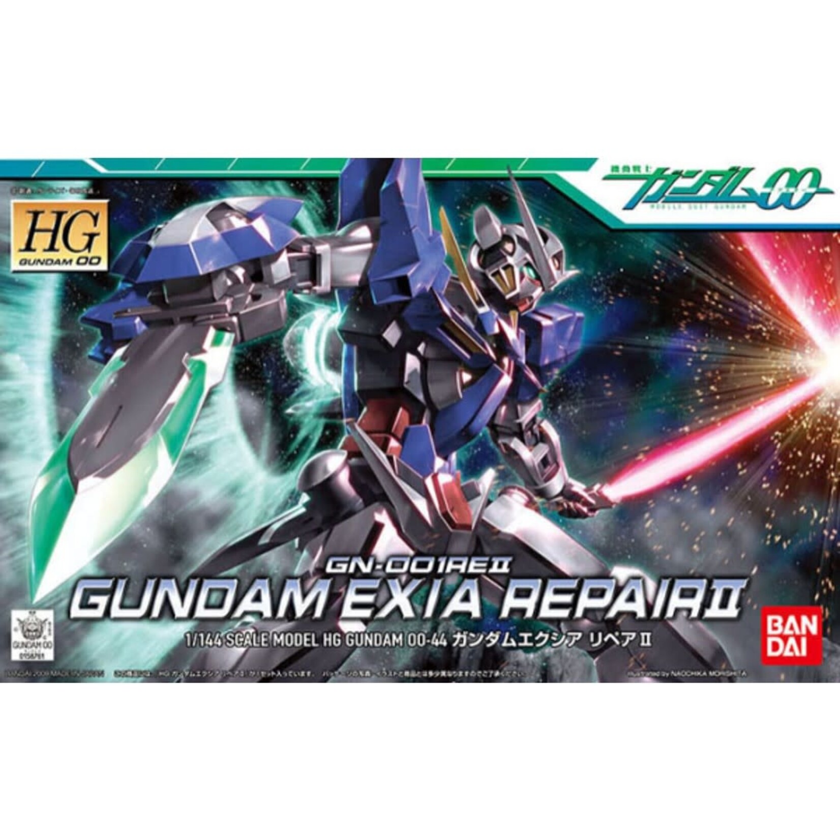 Bandai Gundam 44 Gundam Exia Repair II HG