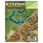 Catalyst Game Labs Battletech Battle Mat Grasslands / Savanna