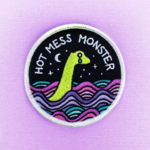 Band of Weirdos Hot Mess Monster Nessie Patch