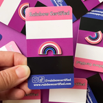 Rainbow Certified Genderfluid Pride Flag Rainbow Enamel Pin