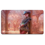 Ultra Pro Ultra Pro Magic Black Stitched Playmat Outlaws of Thunder Junction