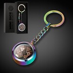 Dice Habit Mini Dice Keychain Iridescence Polyhedral 7 die set