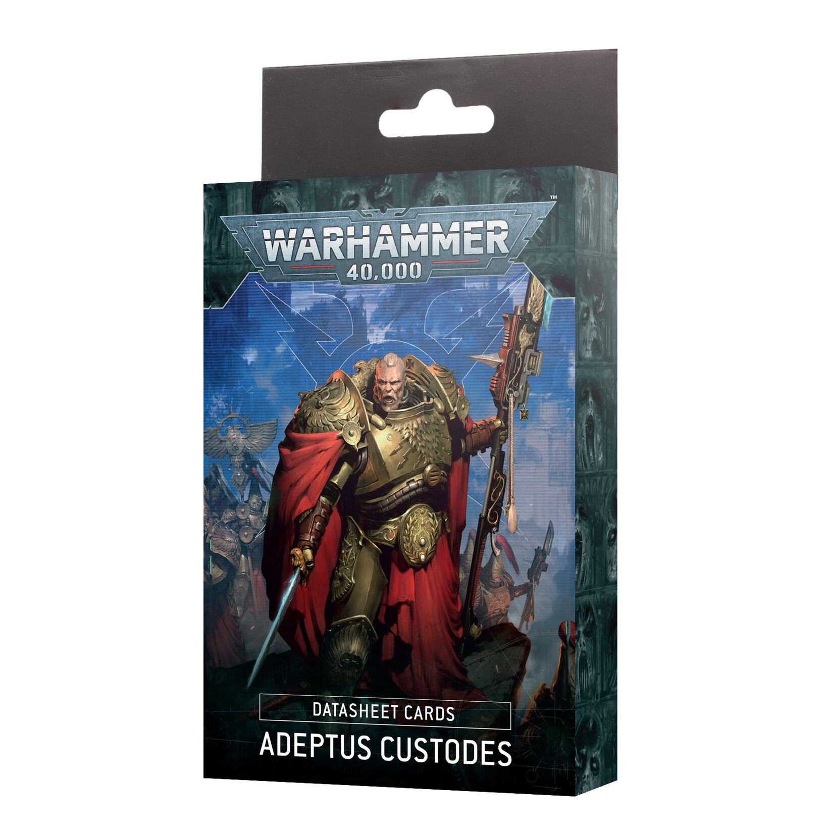 Games Workshop Warhammer 40k Datasheet Cards Adeptus Custodes 10E