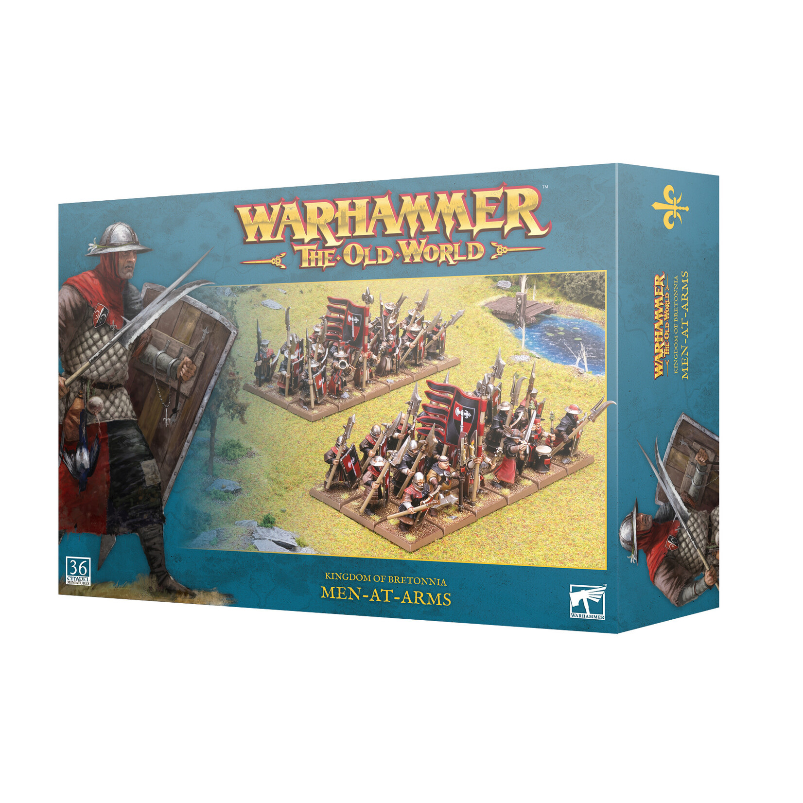 Games Workshop Warhammer The Old World Kingdom of Bretonnia Men-At-Arms