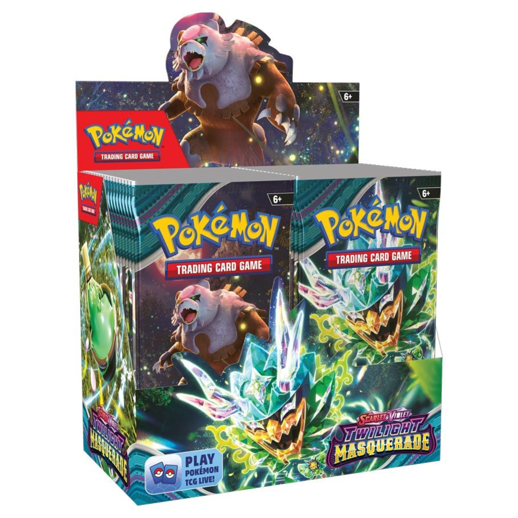 Pokemon Company International Pokemon Scarlet and Violet Twilight Masquerade Booster Box