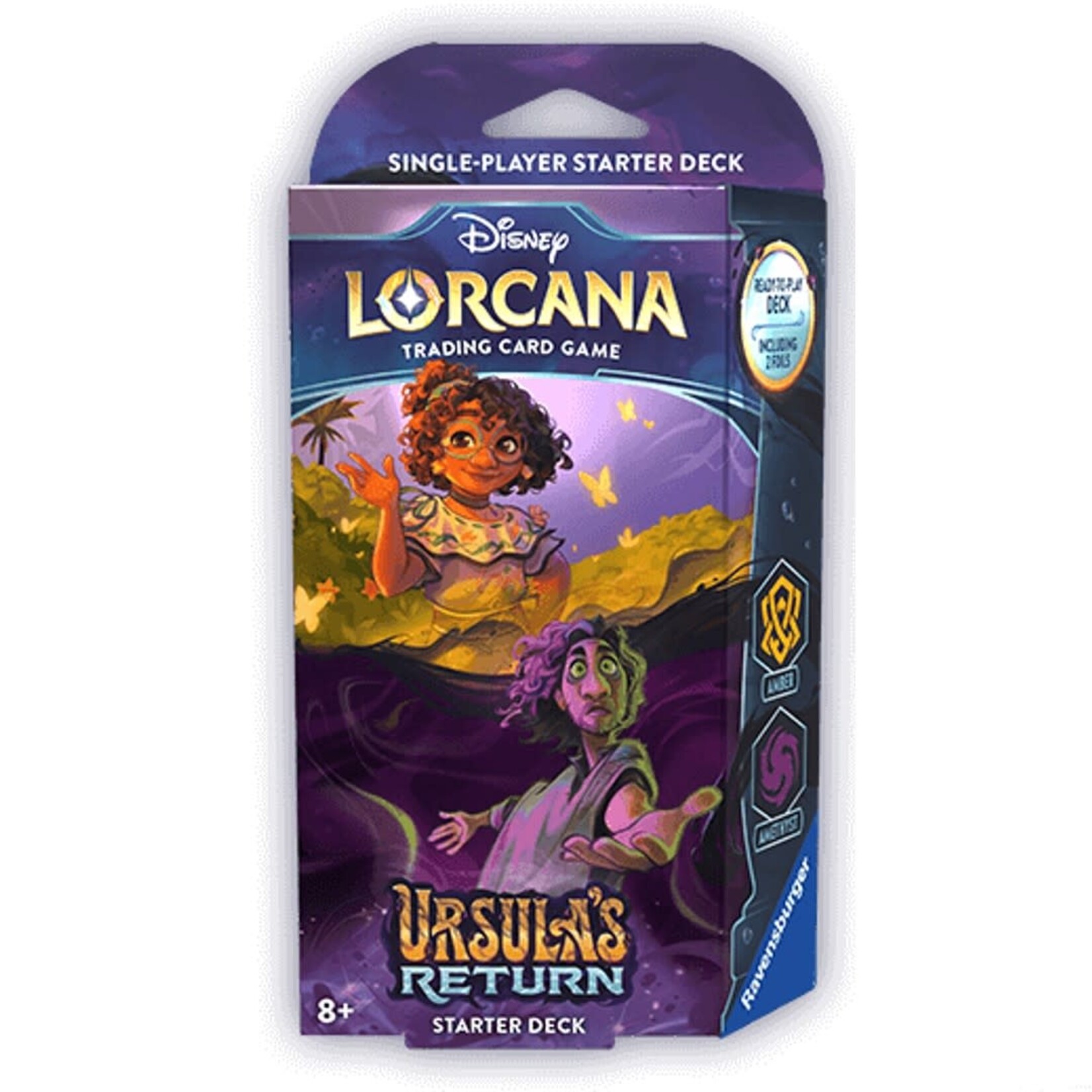 Ravensburger Disney Lorcana Ursula's Return Starter Deck Amber Amethyst