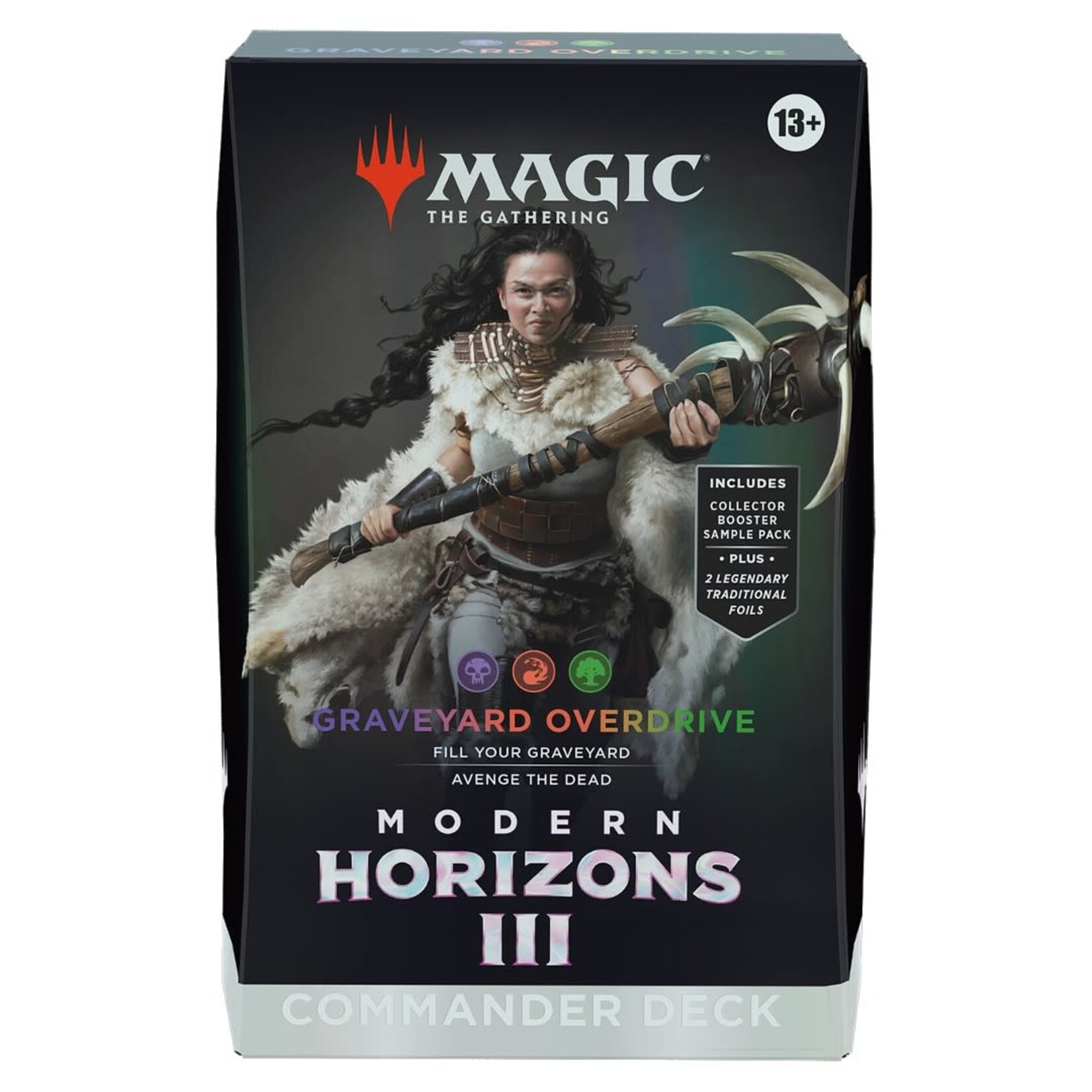 Wizards of the Coast Magic the Gathering Commander Deck Modern Horizons 3 MH3 Graveyard Overdrive
