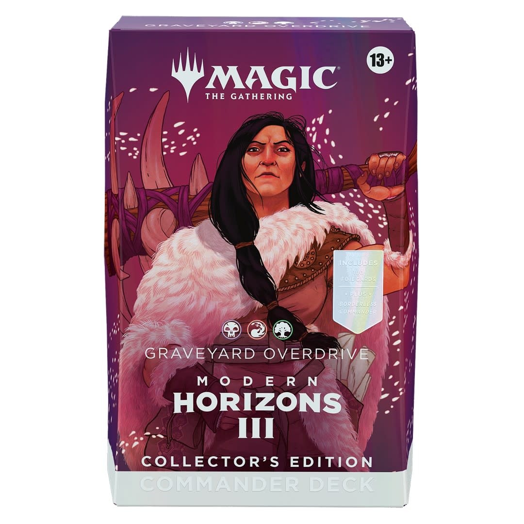 Magic the Gathering Collector Commander Deck Modern Horizons 3 Graveyard Overdrive Guardian Games