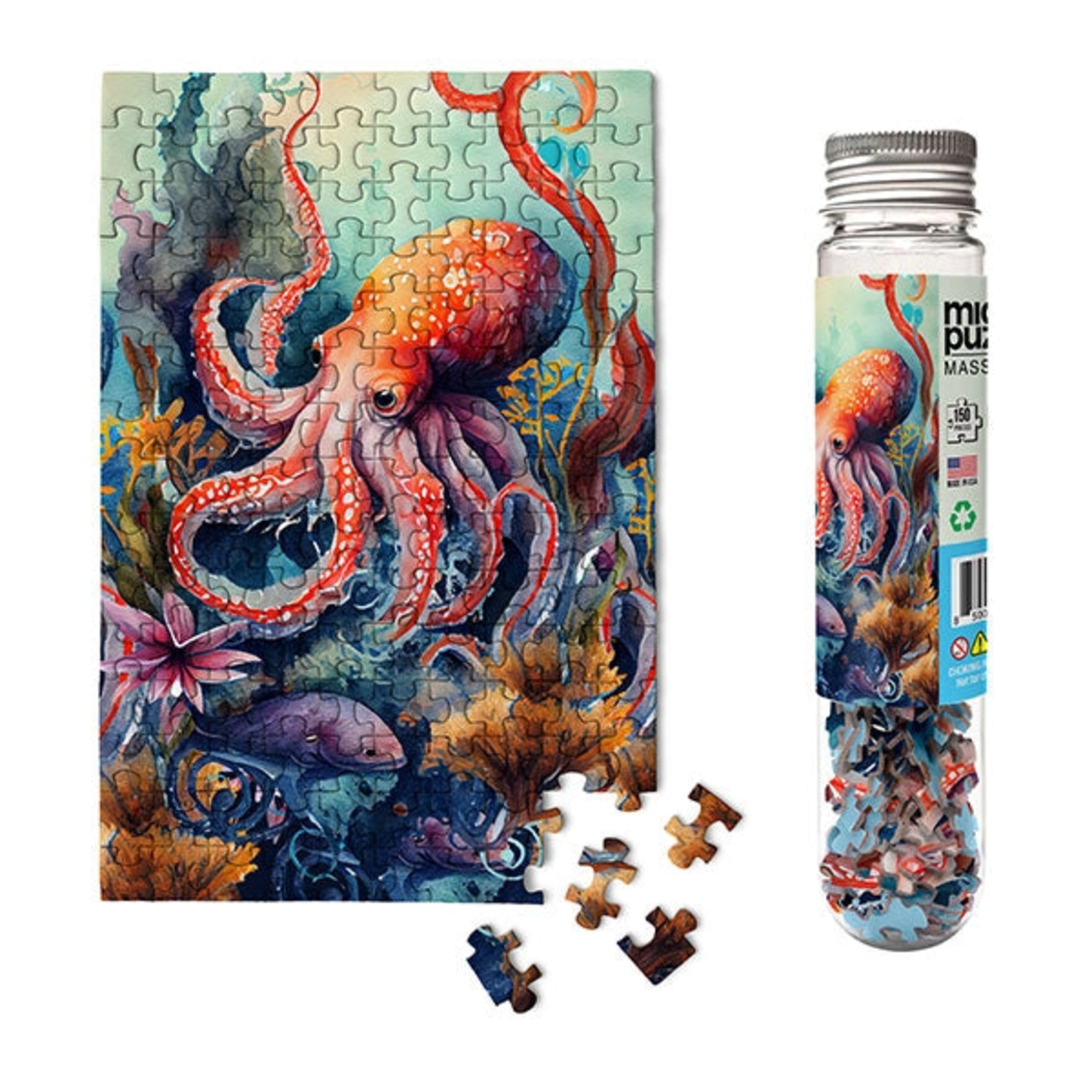 Micro Puzzles Micro Puzzles Octopus Marine Life