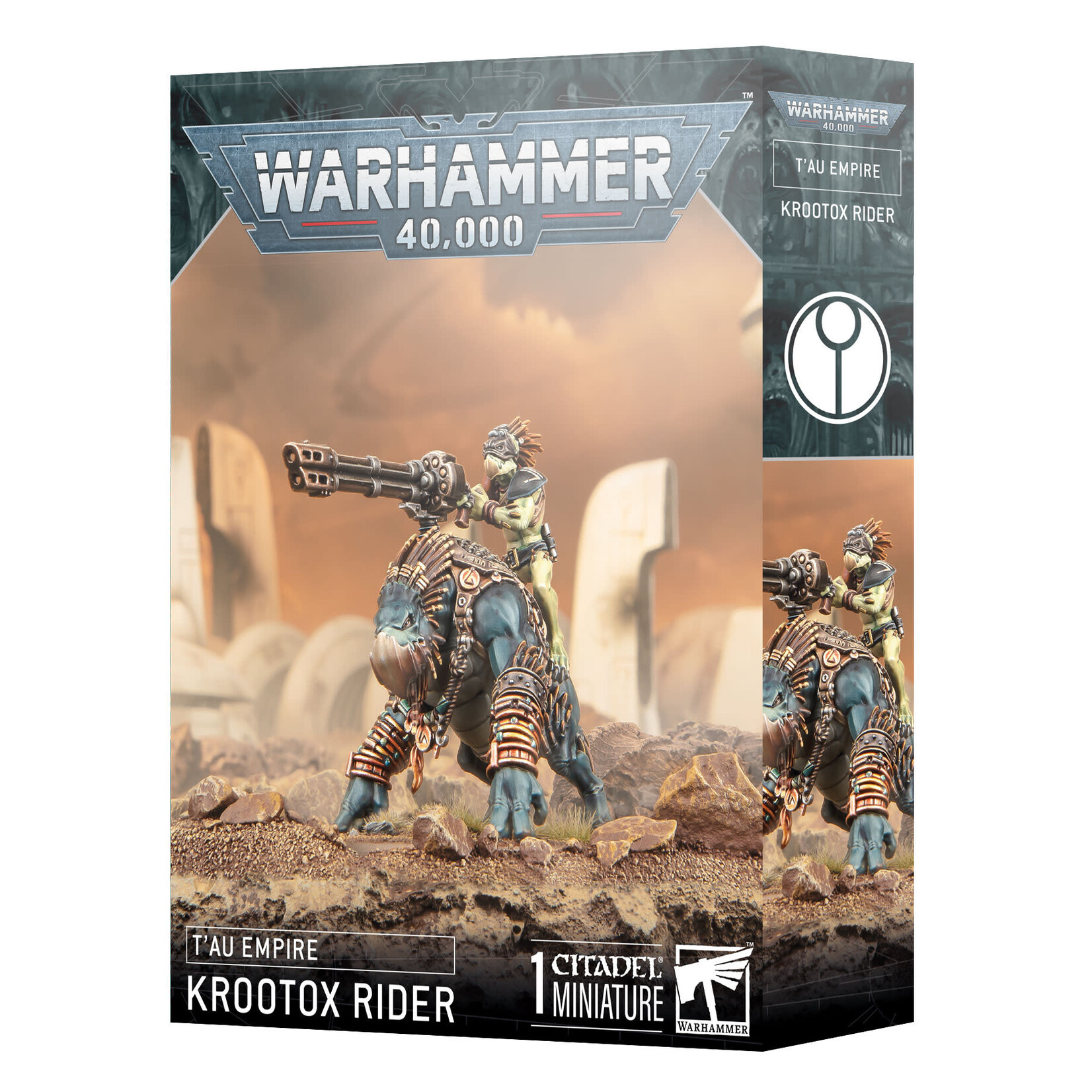 Games Workshop Warhammer 40k Xenos Tau Empire Krootox Rider