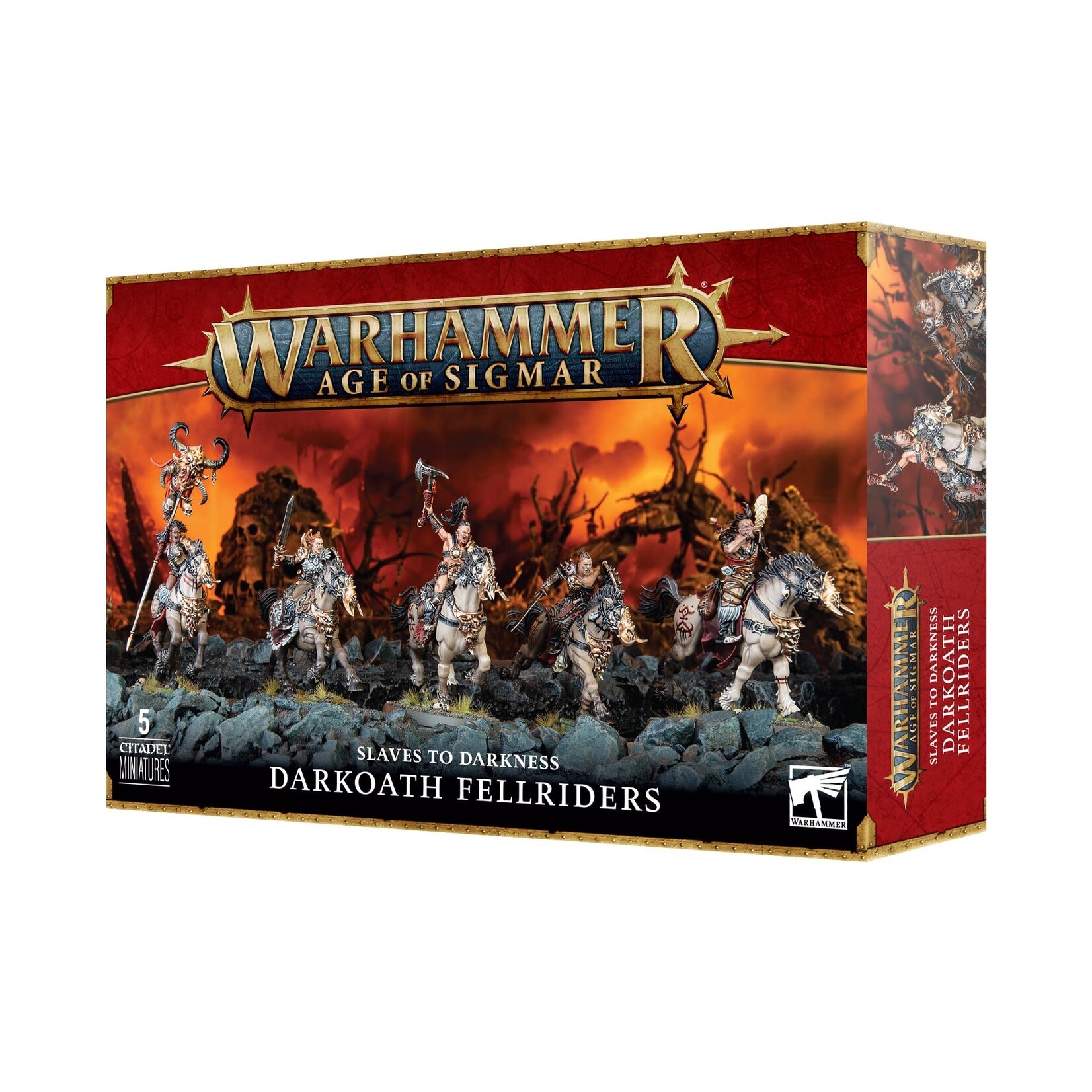 Games Workshop Warhammer Age of Sigmar Chaos Slaves to Darkness Darkoath Fellriders