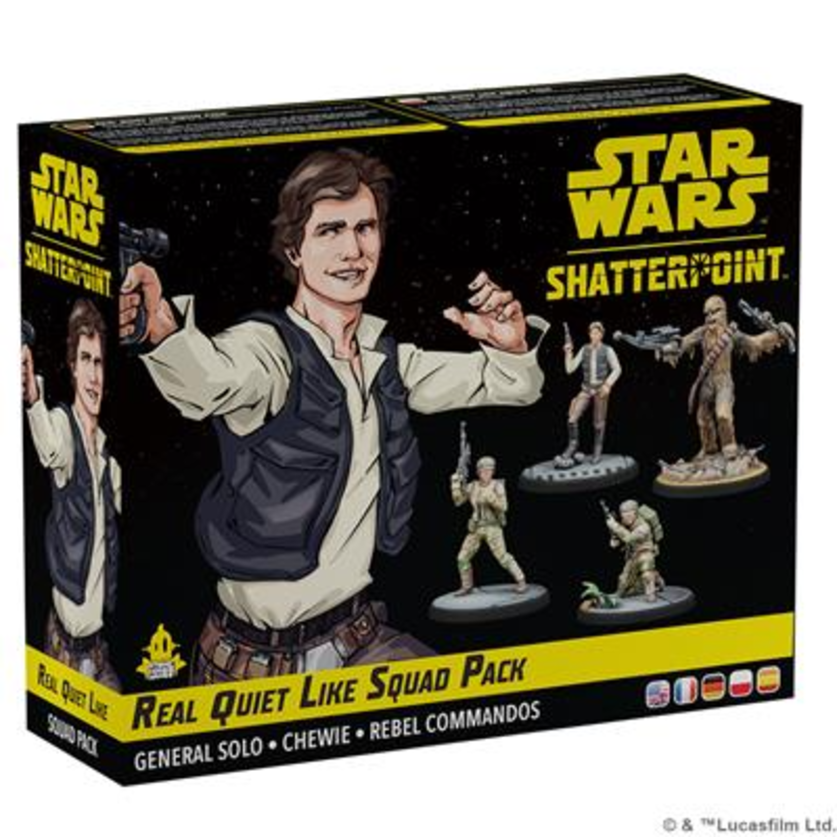 Atomic Mass Games Star Wars Shatterpoint Real Quiet Like Squad Pack