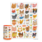 WerkShoppe 500 pc Puzzle Kitty Parade