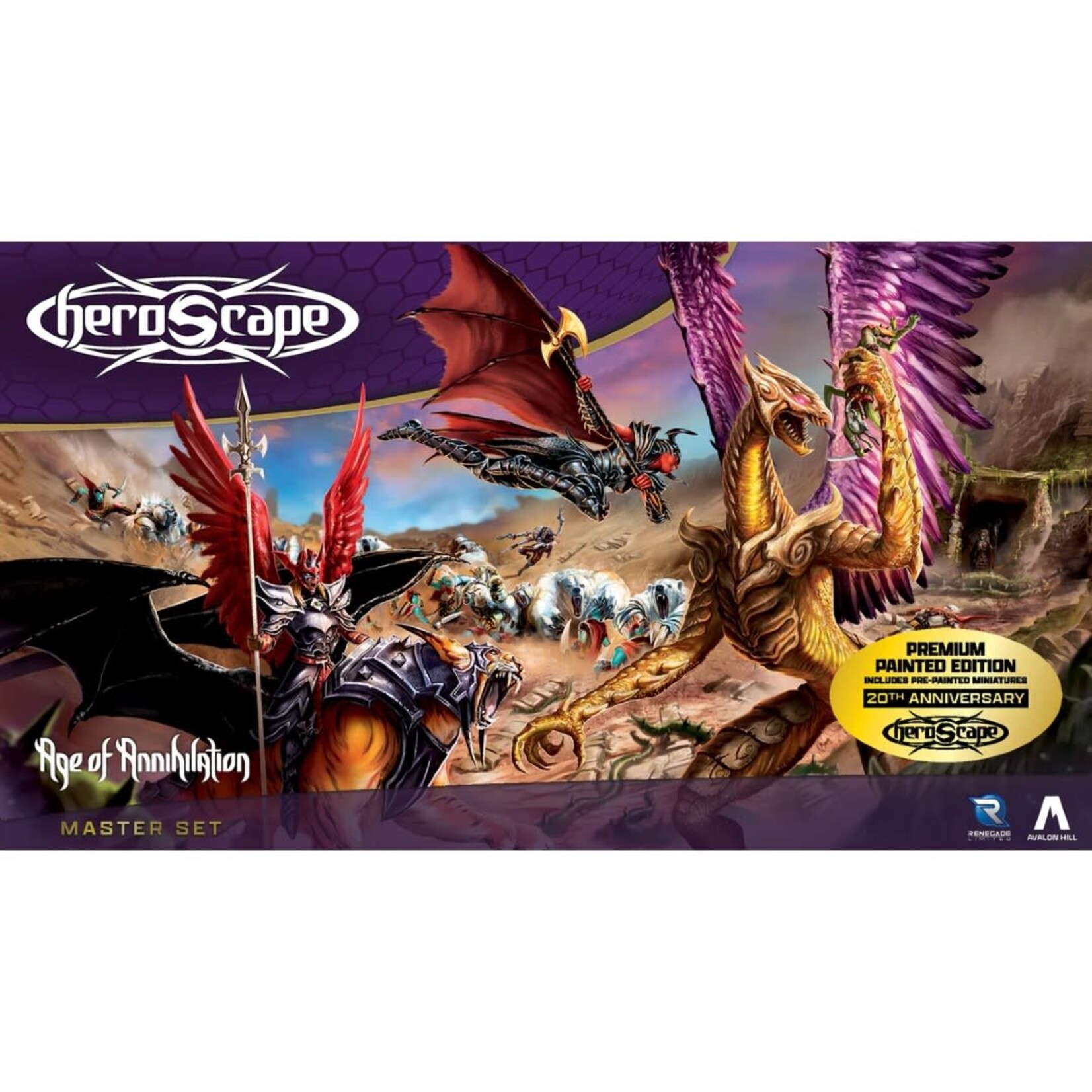 Renegade Game Studios Heroscape Age of Annihilation Master Set Premium Painted Edition