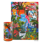 WerkShoppe 1000 pc Puzzle Tropical Vases Floral Still Life