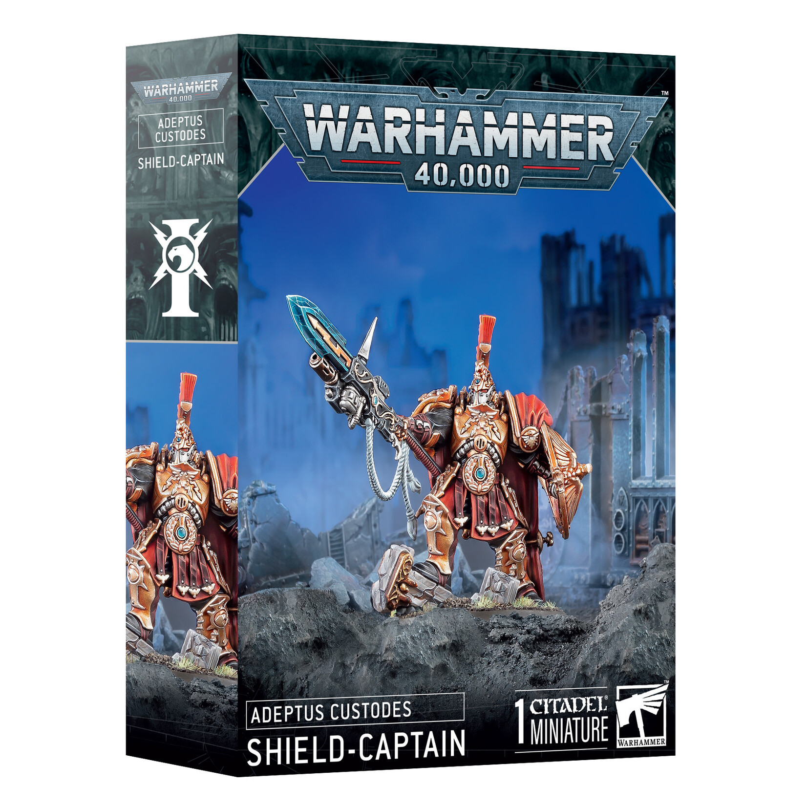 Games Workshop Warhammer 40k Imperium Adeptus Custodes Shield Captain
