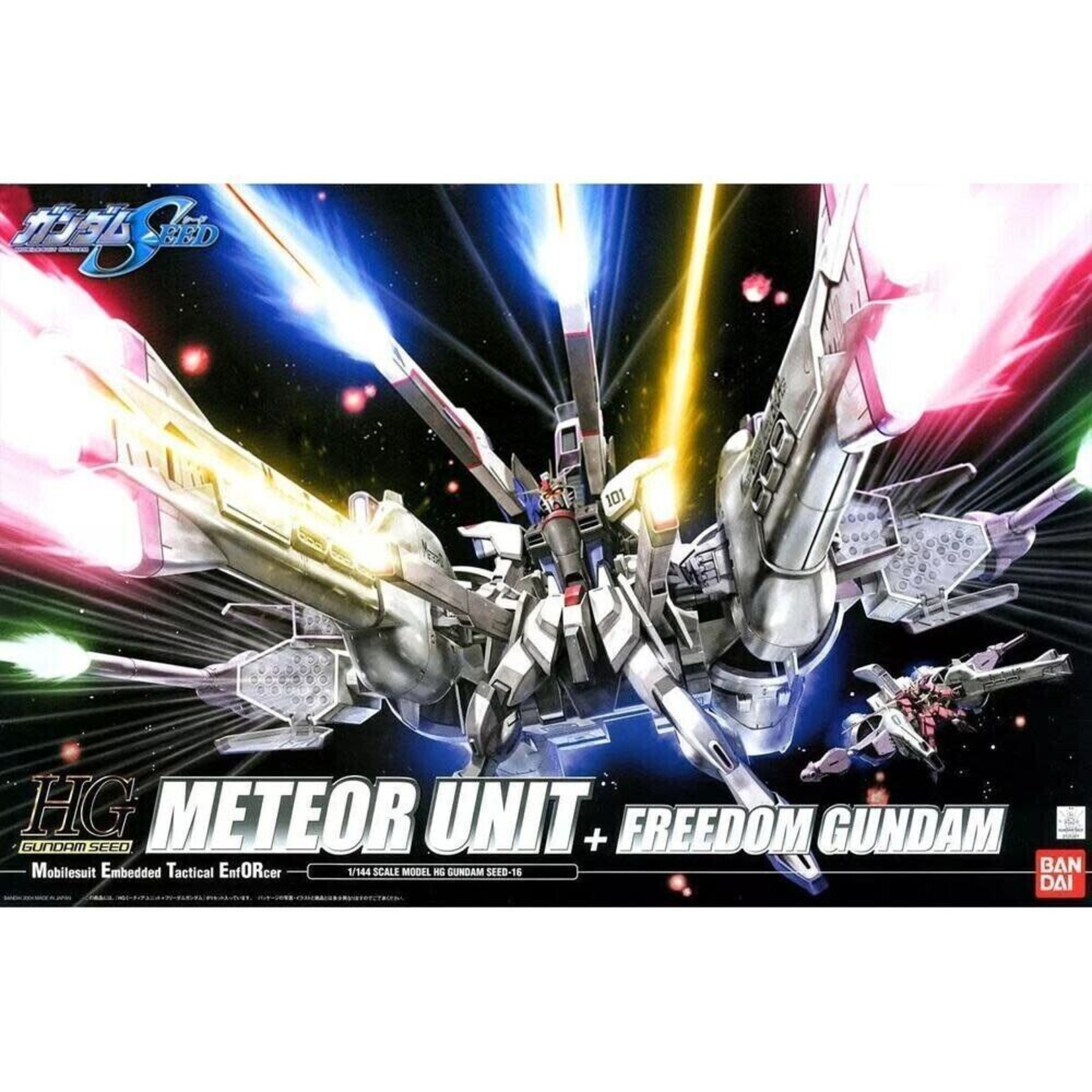 Bandai Gundam 16 Meteor Unit and Freedom HG