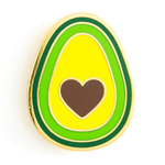 These Are Things Avocado Heart Enamel Pin