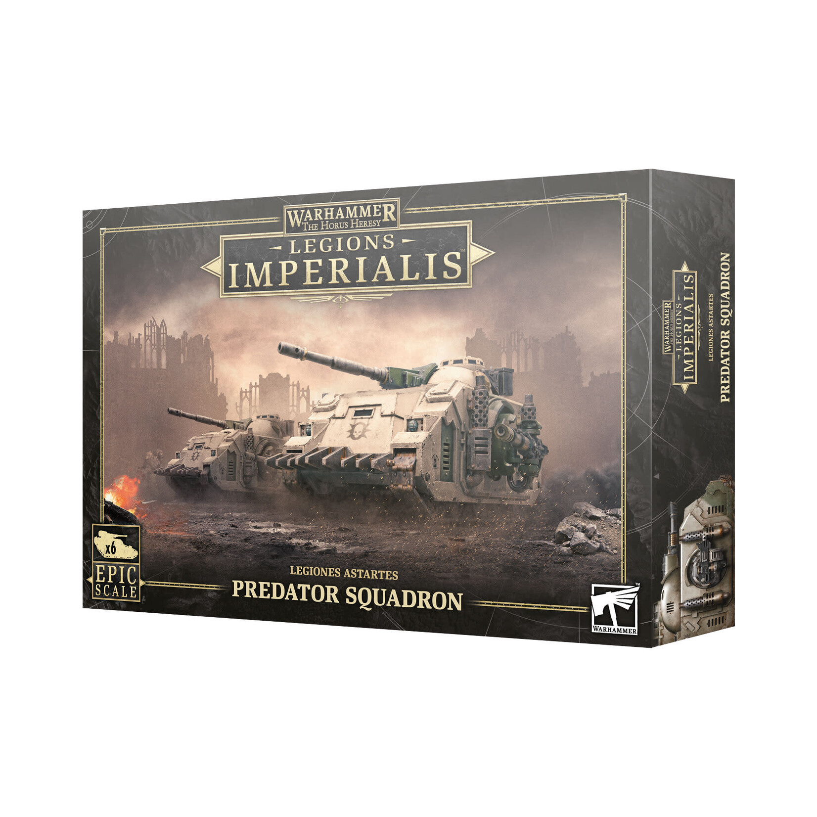 Games Workshop Warhammer Legions Imperialis Legiones Astartes Predator Squadron