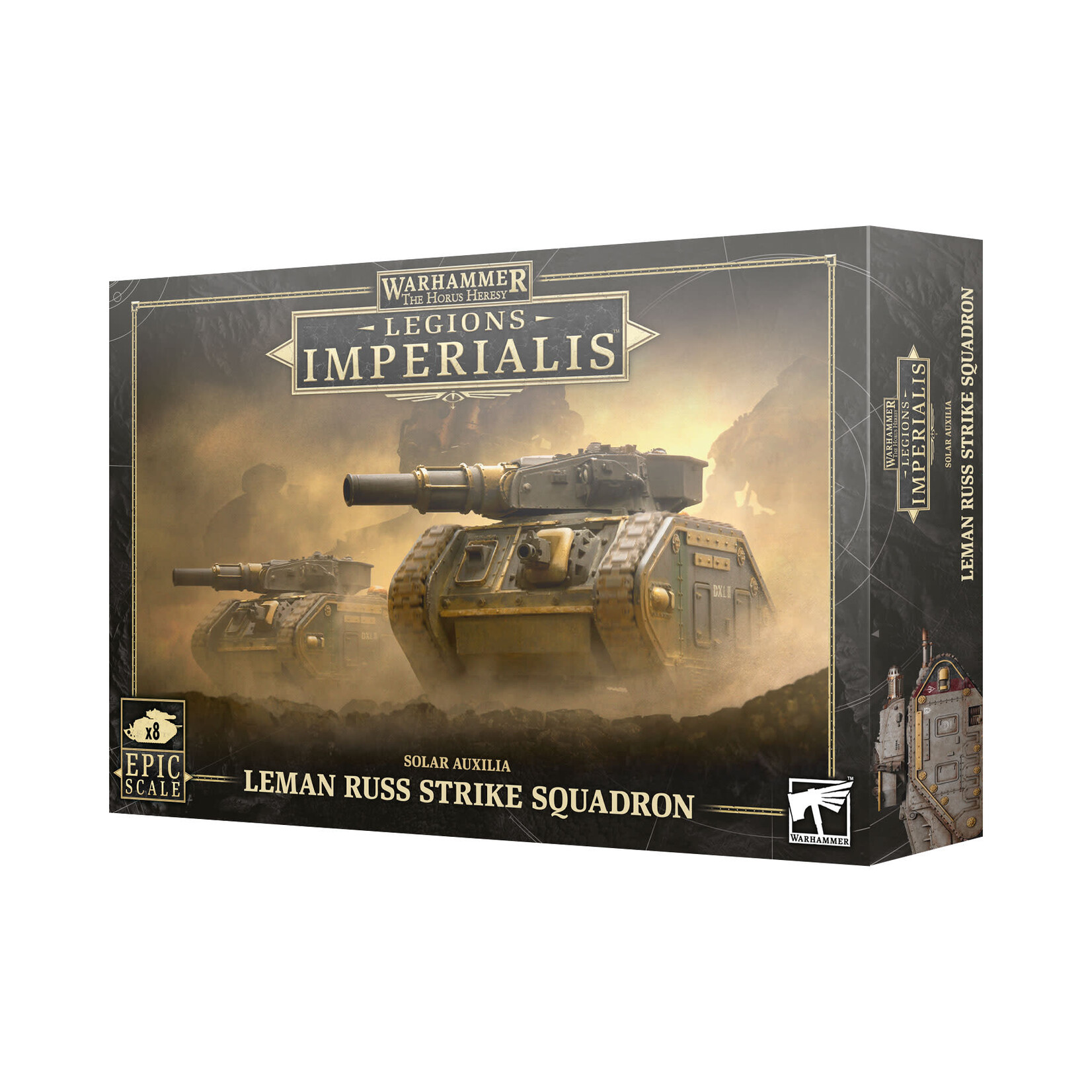 Games Workshop Warhammer Legions Imperialis Solar Auxilia Leman Russ Strike Squadron