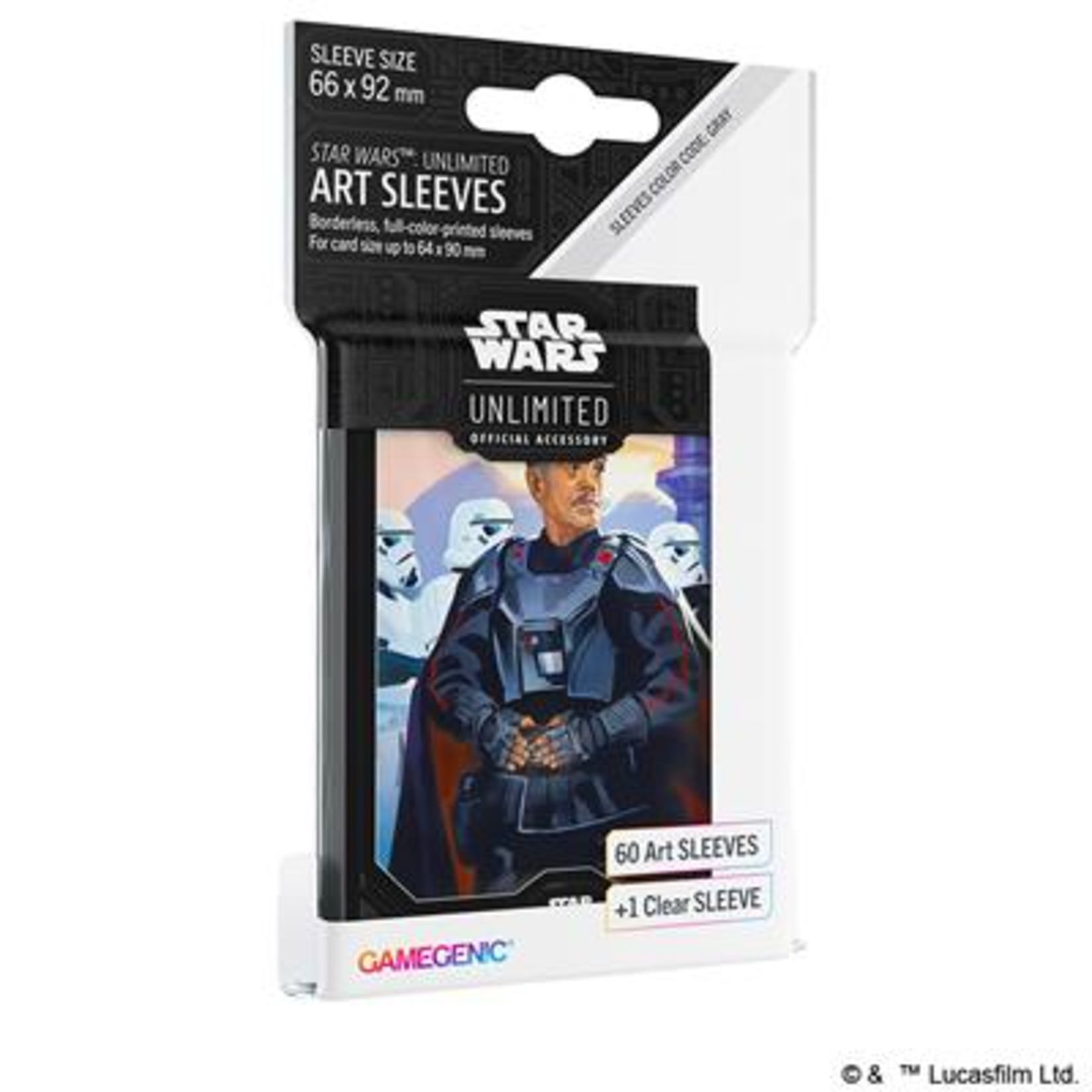 Gamegenic GameGenic Star Wars Unlimited Art Sleeves Moff Gideon 60 ct