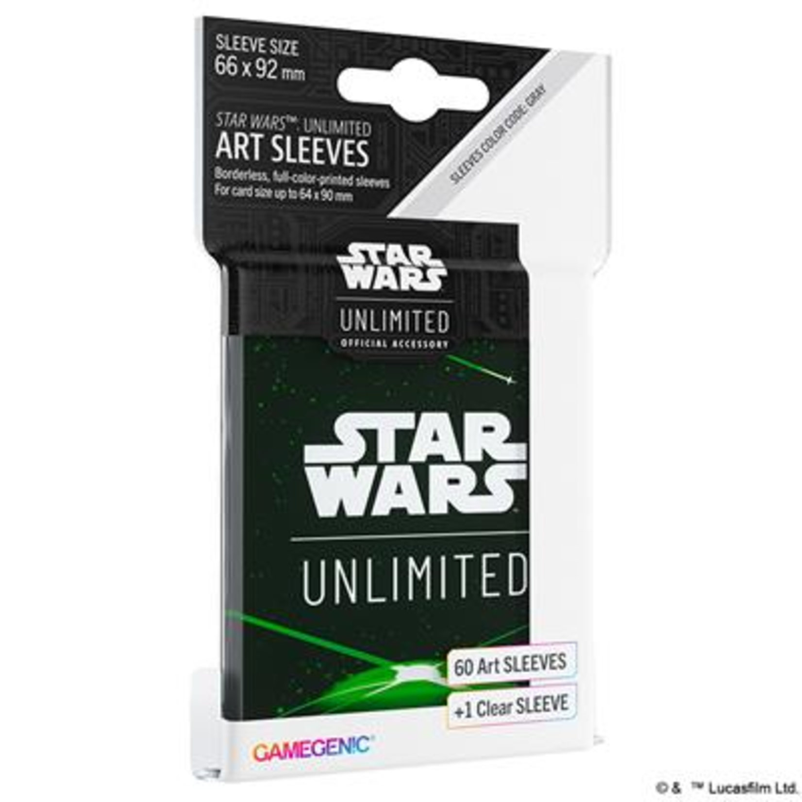 Gamegenic GameGenic Star Wars Unlimited Art Sleeves Green 60 ct