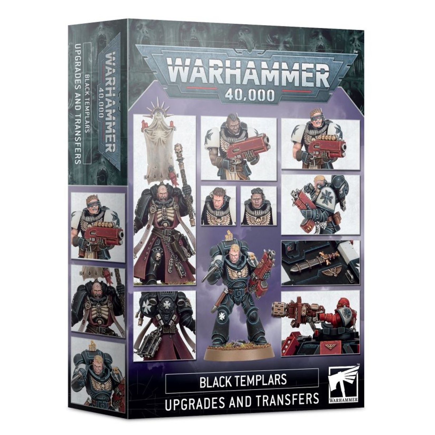 Games Workshop Warhammer 40k Space Marines Black Templars Upgrades and Transfers