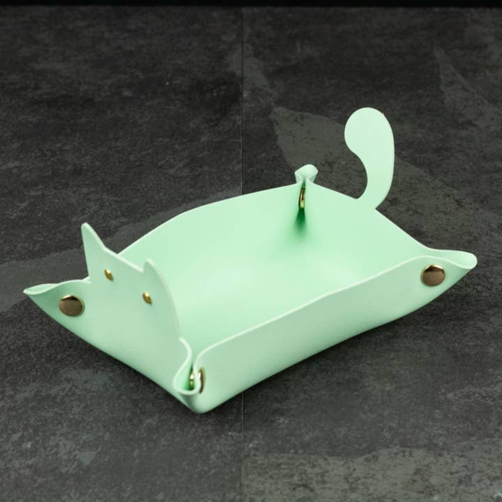 Riftgate Riftgate Cat Shaped Dice Tray Mint