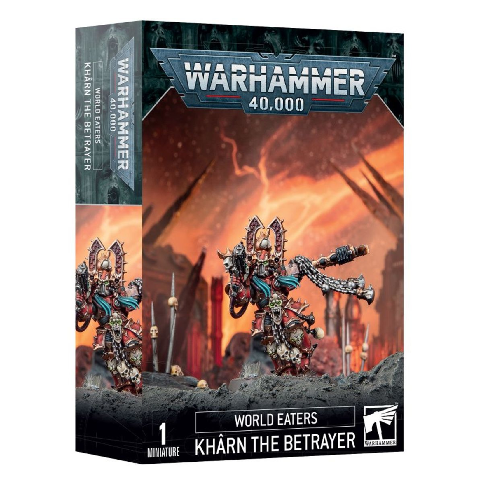 Games Workshop Warhammer 40k Chaos World Eaters Kharn the Betrayer