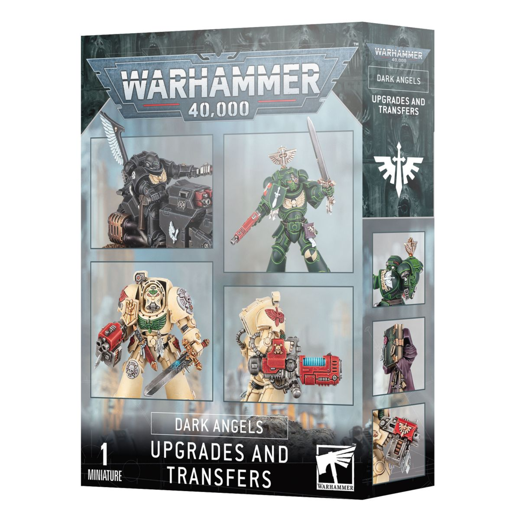 Games Workshop Warhammer 40k Space Marines Dark Angels Upgrades and Transfers