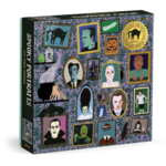Galison 500 pc Foil Puzzle Spooky Portraits
