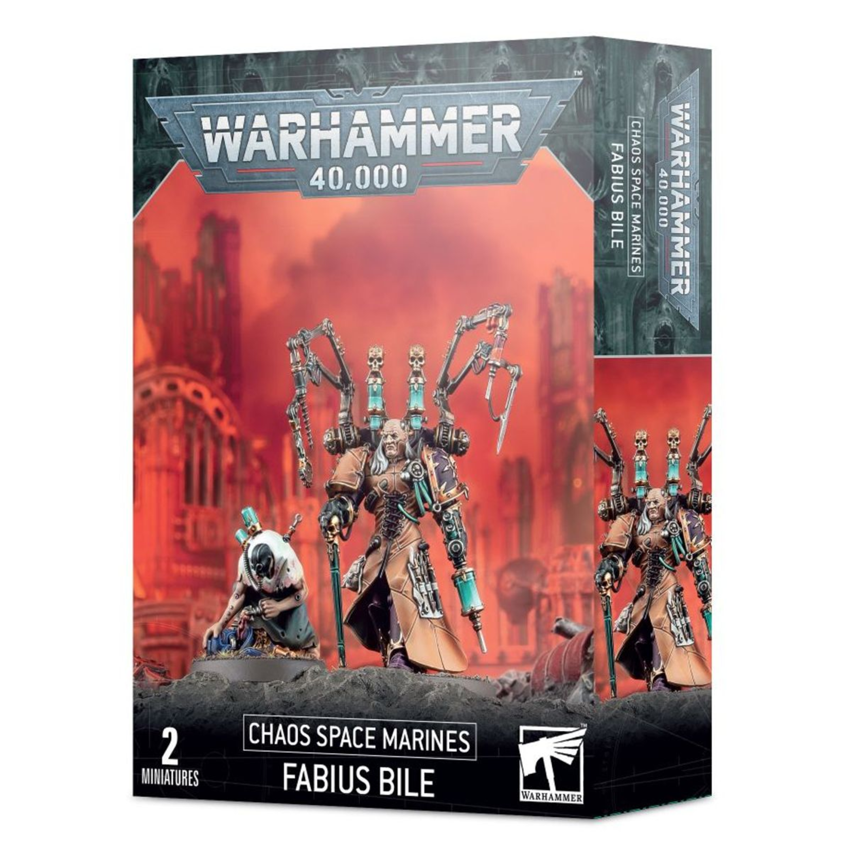 Games Workshop Warhammer 40k Chaos Space Marines Fabius Bile